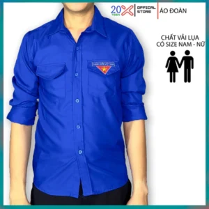 Áo đoàn (logo thêu) thanh niên