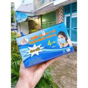 Alternative view of Khẩu trang y tế Famapro 4 lớp giấy kháng khuẩn